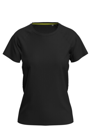 Dámske funkčné tričko Stedman Mesh Raglan čierna XXL