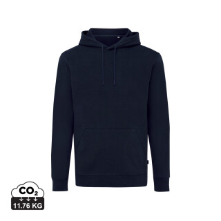 Mikina s kapucí z recyklované bavlny, námořní modrá, 5XL