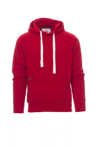 Pánská mikina PAYPER ATLANTA+ červená, 2XL