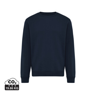 Unisex mikina Iqoniq Torla, námornícka modrá, veľkosť XS