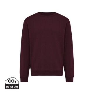 Unisex mikina Iqoniq Torla, veľkosť M, vínová