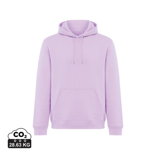 Unisex mikina s kapucňou Iqoniq Joshua, svetlofialová, veľkosť M