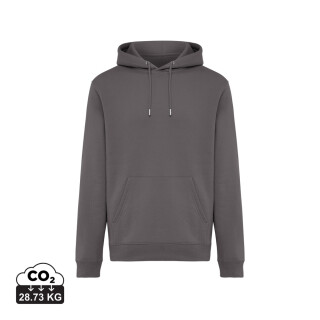 Unisex mikina s kapucňou Iqoniq Joshua, veľkosť L, antracitová