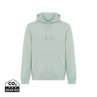 Unisex mikina s kapucňou Iqoniq Joshua, jemne zelená, Xxs