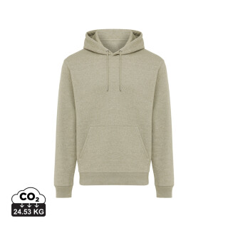 Unisex mikina s kapucňou Iqoniq Joshua, veľkosť XXXL, vojenská zelená svetlá (khaki)