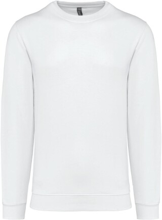 Unisex mikina KARIBAN, bílá, XL