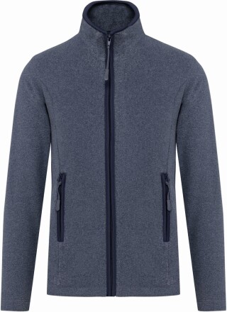 Dámská mikrofleecová mikina Kariban fleece jacket women, tmavá námořní modrá, vel. 3XL