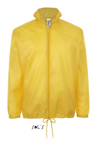 Unisex větrovka SOLS SHIFT - UNISEX WATER REPELLENT WINDBREAKER, žlutá, 3XL