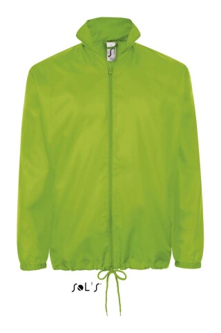 Unisex větrovka SOLS SHIFT - UNISEX WATER REPELLENT WINDBREAKER, světle zelená, M