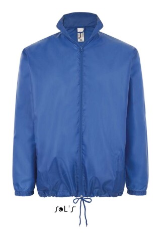 Unisex větrovka SOLS SHIFT - UNISEX WATER REPELLENT WINDBREAKER, královská modrá, M