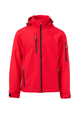 Pánska softshellová bunda Payper Creek L.I.T. - červená, 3XL