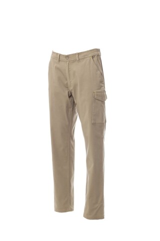 Kalhoty PAYPER POWER STRETCH, béžová, 5XL