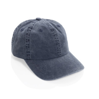 Čapica Beau Aware™ z recyklovanej bavlny twill 270 gsm, námornícka modrá