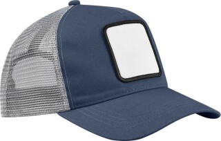 SEFIDA Pětipanelová trucker kšiltovka s nášivkou, námořní modrá/černá