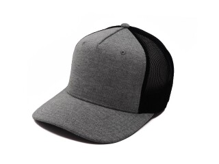 Šedá melírovaná snapback šiltovka Geita