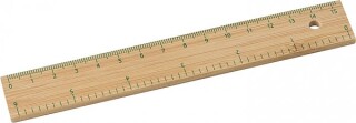 Bambusové pravítko, 15cm