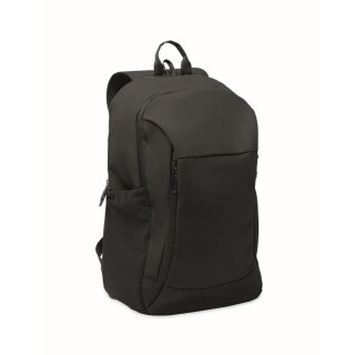 Batoh na 15" notebook z PU, černá