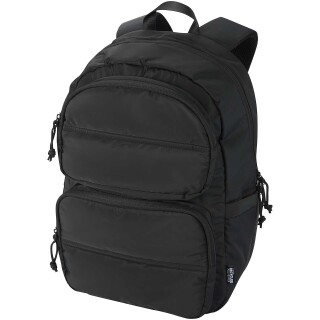 Batoh na notebook velikosti 15,6” z recyklovaného GRS, černá