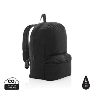 Batoh z recyklovaného materiálu, černý