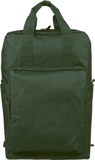Batoh z recyklovaného polyesteru, zelená
