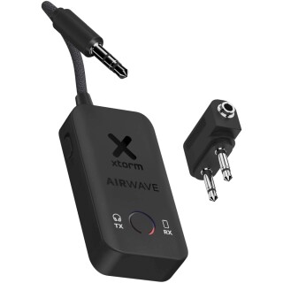 Bezdrátový audio adaptér, černá