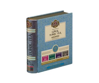 BLUBOK BASILUR Gin & Tonic Tea Blue Book Assorted plech 32 x 1,5 g