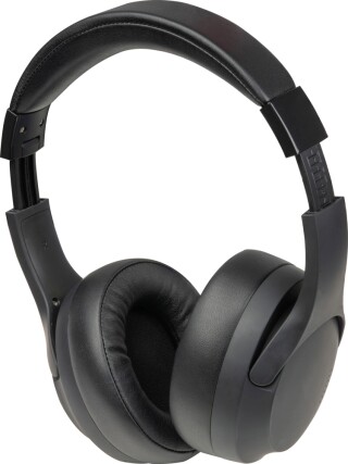 Bluetooth sluchátka přes uši, černá