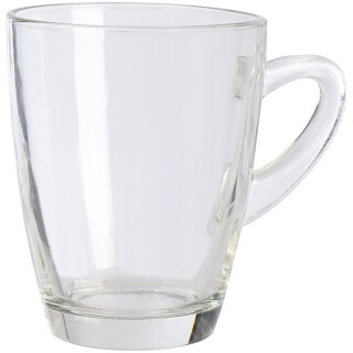 BORKOS Skleněný hrnek, objem 320ml
