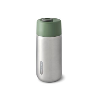 Cestovní nerezový termo termohrnek 340ml, vojenská zelená
