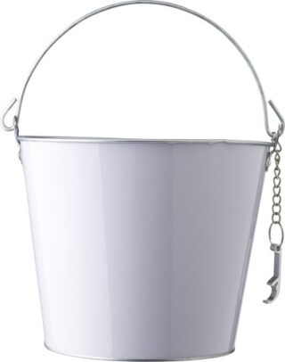 Chladicí kyblík s otvírákem, objem 6l, bílý
