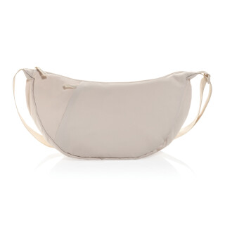 Crossbody ve tvaru půlměsíce, béžová