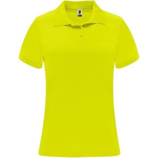 Dámská funkční polokošile s krátkým rukávem, ROLY MONZHA, žlutá, vel. 2XL