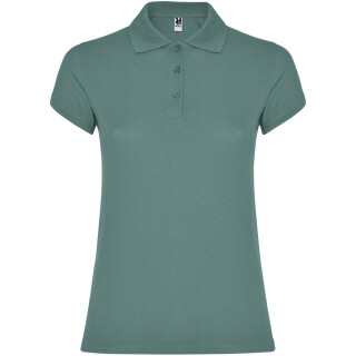 Dámská polokošile Roly Star, velikost 2XL, modrozelená