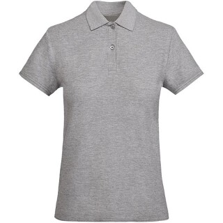 Dámská polokošile s krátkým rukávem, ROLY PRINCE, světle šedý melír, vel. 2XL
