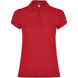 Dámská polokošile s krátkým rukávem, ROLY STAR, pastelově červená, 3XL