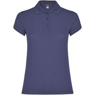 Dámská polokošile s krátkým rukávem, ROLY STAR, denimová, vel. 3XL