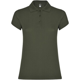 Dámská polokošile s krátkým rukávem, ROLY STAR, tmavá vojenská zelená, vel. 2XL