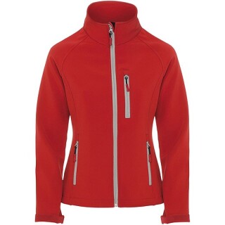 Dámská softshellová bunda, ROLY ANTARTIDA, Červená, vel. 2XL