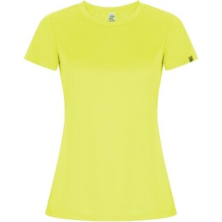 Dámské sportovní tričko s krátkým rukávem, ROLY IMOLA, fluorescenční žlutá, vel. XL
