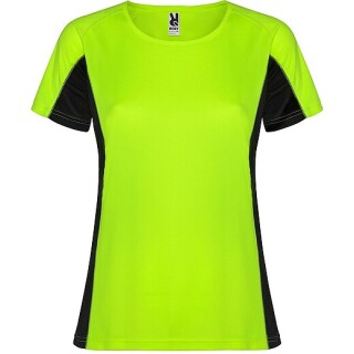 Dámské tričko Roly Shanghai, fluorescenční zelená, velikost XL