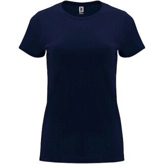 Dámské tričko s krátkým rukávem, ROLY CAPRI, navy, vel. S