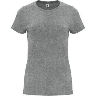 Dámské tričko s krátkým rukávem, ROLY CAPRI, světle šedá, vel. 3XL