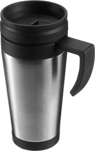 DARKEN Cestovní termohrnek, objem 0,4l, černý