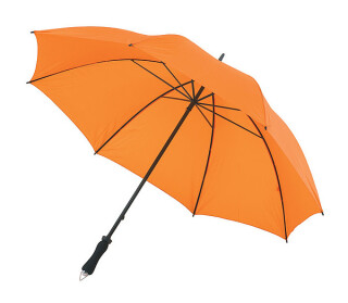 Deštník s pouzdrem, oranžová, pr. 125 cm