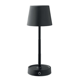 DIALUZ Dobíjecí výsuvná stolní USB lampa, černá