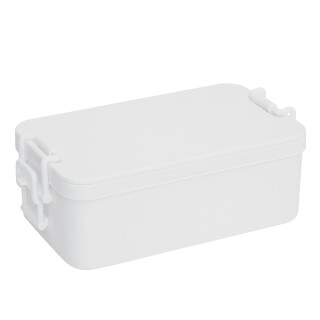 Dvoupatrový lunchbox 1000 + 1300 ml, bílá