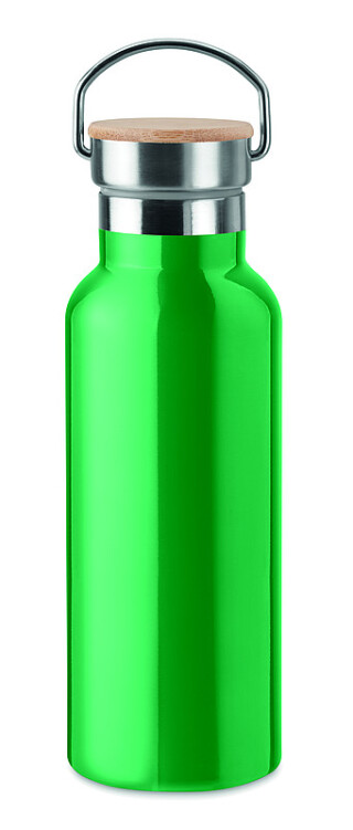 MONILEA Dvoustěnná vakuová termoska z nerezové oceli, objem 500 ml, zelená