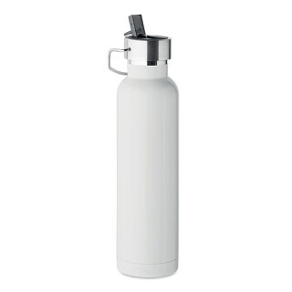 Dvoustěnná vakuově izolovaná láhev 660 ml, bílá
