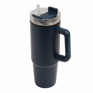 KEFALON Dvoustěnný XXL termohrnek, 900 ml, námořní modrá