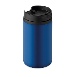 Dvoustěnný termohrnek, objem 250 ml, modrý